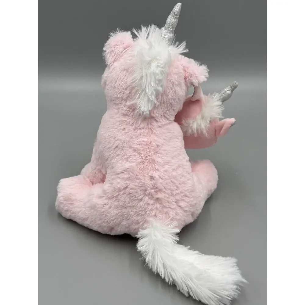 Trend Lab Pink Unicorn‎ Plush W/ Rattle And Lovey Baby Security Blanket